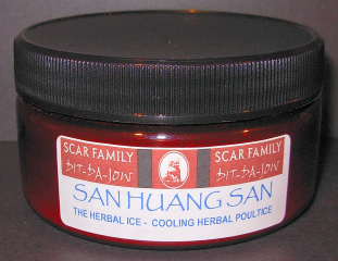 San Huang San - 3 Yellow Powder Gao - Powdered Herbs
